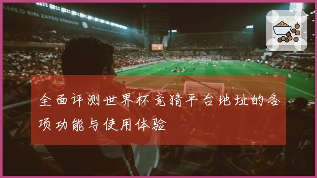 全面评测世界杯竞猜平台地址的各项功能与使用体验